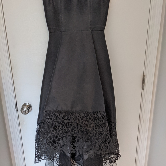 Betsy & Adam Black Evening Gown - Picture 7 of 7